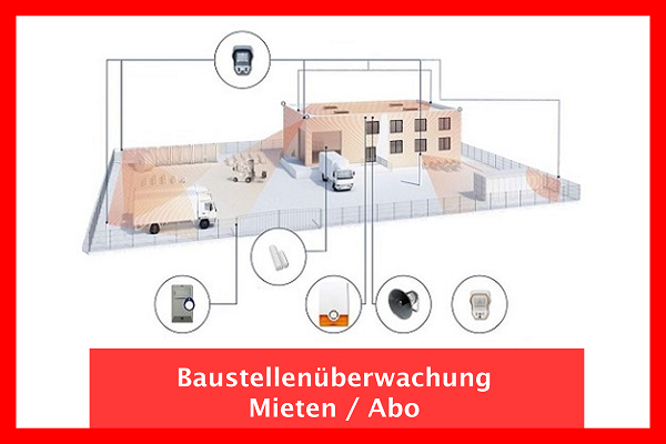 Baustellenüberwachung mieten